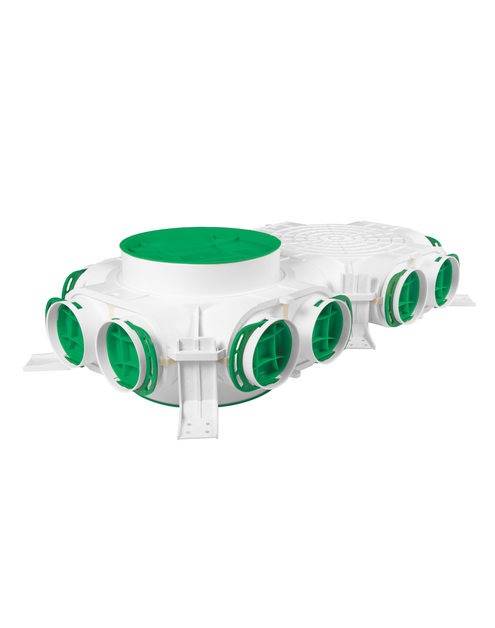 Zdjęcie: Skrzynka przelotowa fi 160/200-12x75 AWENTA PRO