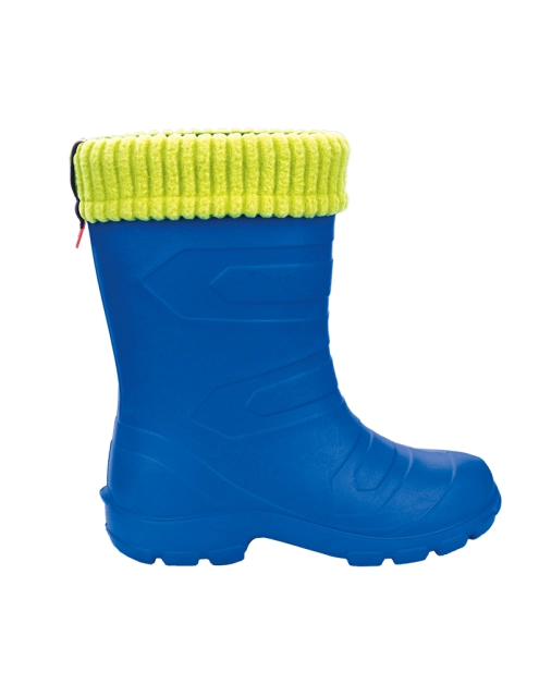 Zdjęcie: Kalosze dziecięce Aspen 845 rozmiar 33 azurro 2727c/żółty LEMIGO