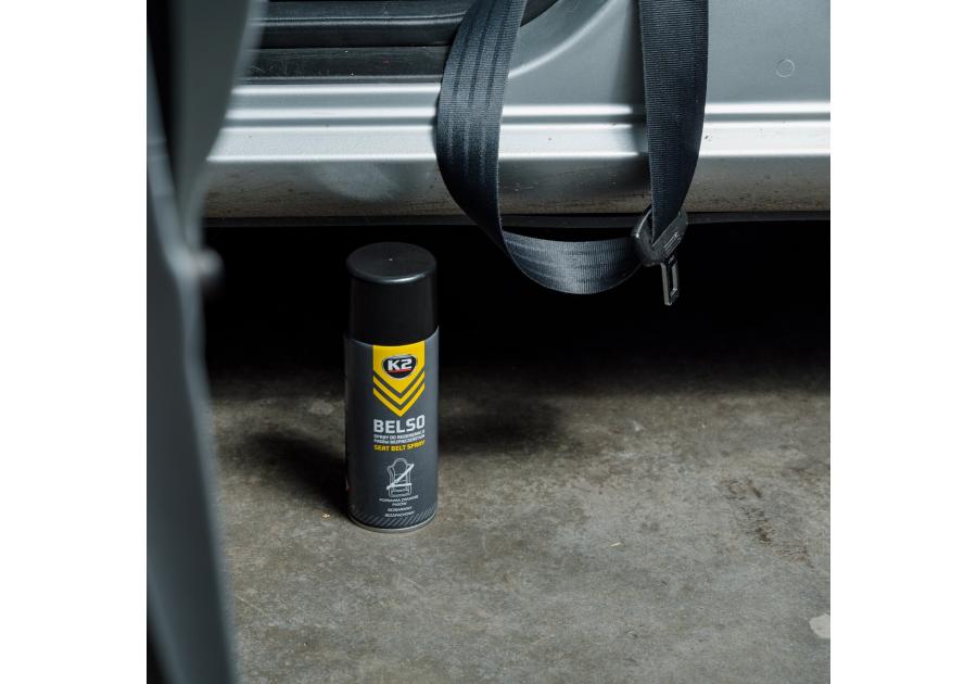 Zdjęcie: Spray do regeneracji pasów bezpieczeństwa Belso 400 ml K2