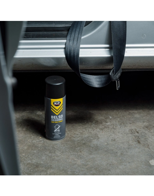 Zdjęcie: Spray do regeneracji pasów bezpieczeństwa Belso 400 ml K2