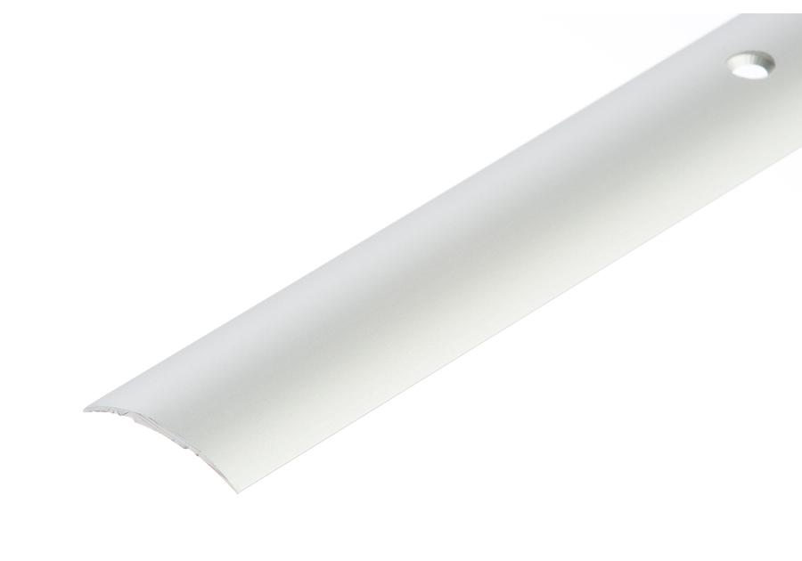 Zdjęcie: Profil progowy owalny aluminium anoda 30 mm 0,9 m srebrny CEZAR