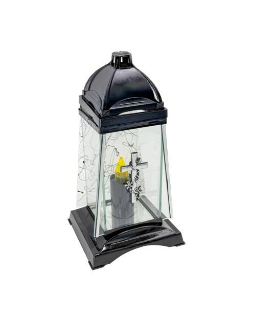 Zdjęcie: Znicz Kapliczka Marmur z wkładem LED SANTA MAROZZA