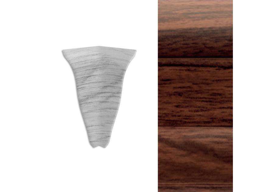 Zdjęcie: Narożnik wewnętrzny do listwy LM55 1 szt. orzech jupiter ARBITON