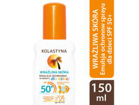 Zdjęcie: Emulsja ochronna dla dzieci w sprayu SPF50+ 150 ml Wrażliwa skóra KOLASTYNA