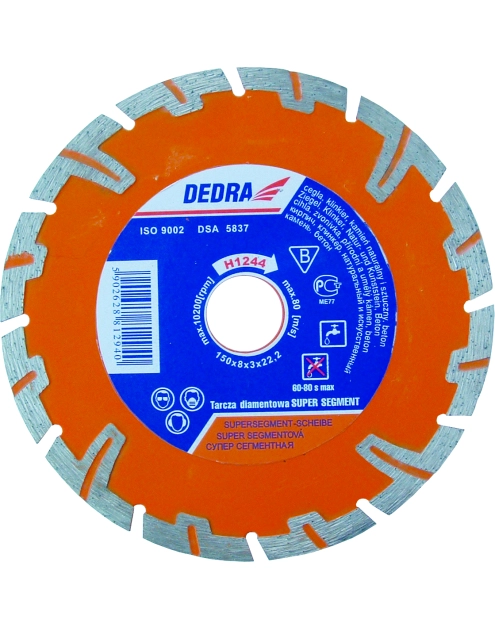 Zdjęcie: Tarcza Super Segment 180x22,2 mm DEDRA