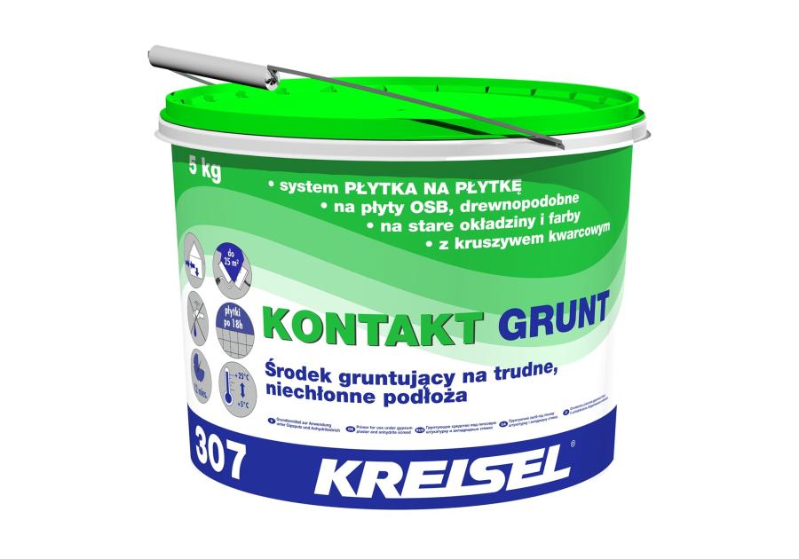 Zdjęcie: Środek gruntujący Kontakt Grunt 307 5 kg KREISEL