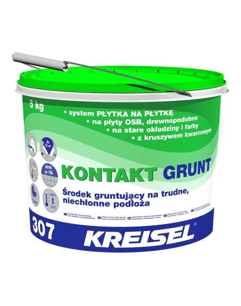 Zdjęcie: Środek gruntujący Kontakt Grunt 307 5 kg KREISEL