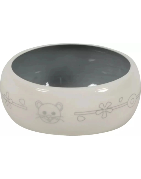 Zdjęcie: Miska ceramiczna dla gryzonia 300 ml beż, szary ZOLUX