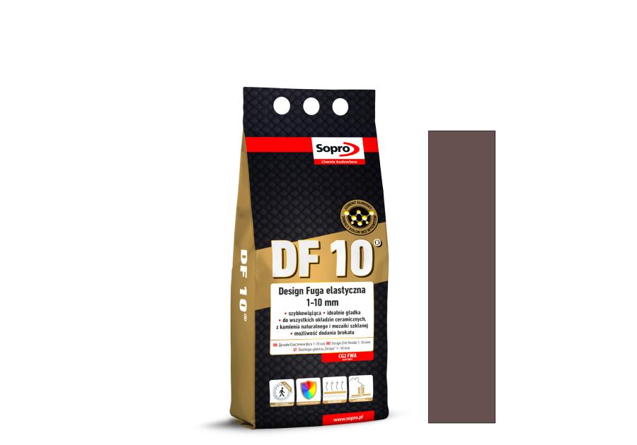 Zdjęcie: Fuga elastyczna Design DF10 1-10 mm mahoń 55 1075A SOPRO