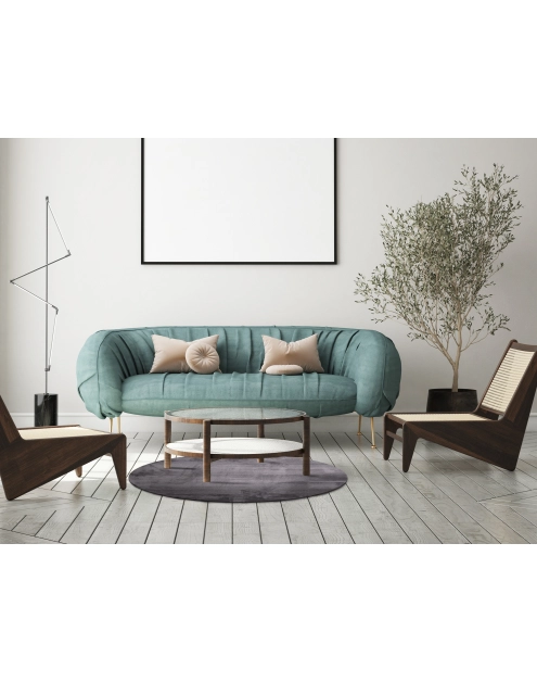 Zdjęcie: Dywan Loren 80 cm koło antracyt MULTI-DECOR