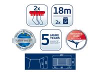 Zdjęcie: Suszarka Pegasus 180 Solid LEIFHEIT