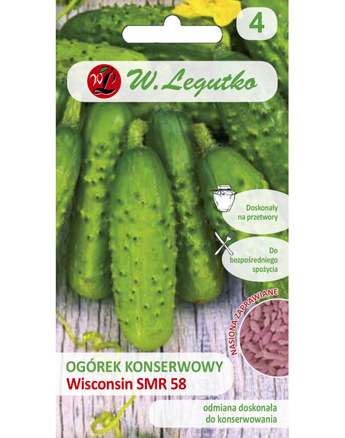 Zdjęcie: Ogórek Wisconsin SMR 58, 5 g W.LEGUTKO