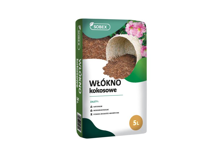 Zdjęcie: Włókno kokosowe 5 L, 0-10 mm SOBEX