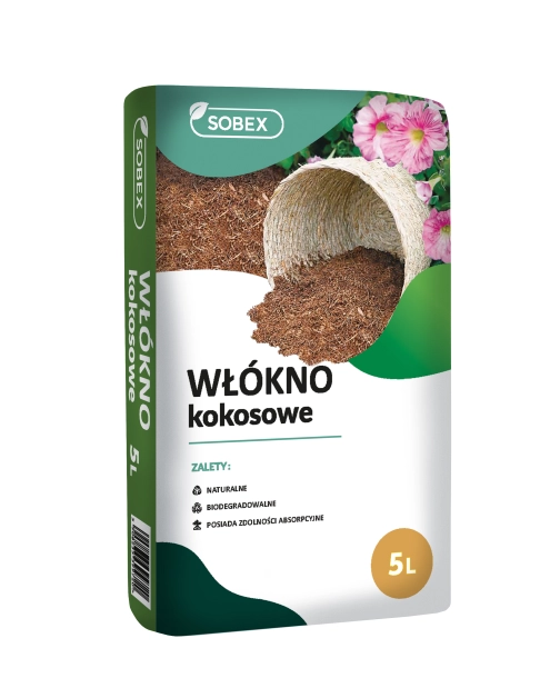 Zdjęcie: Włókno kokosowe 5 L, 0-10 mm SOBEX