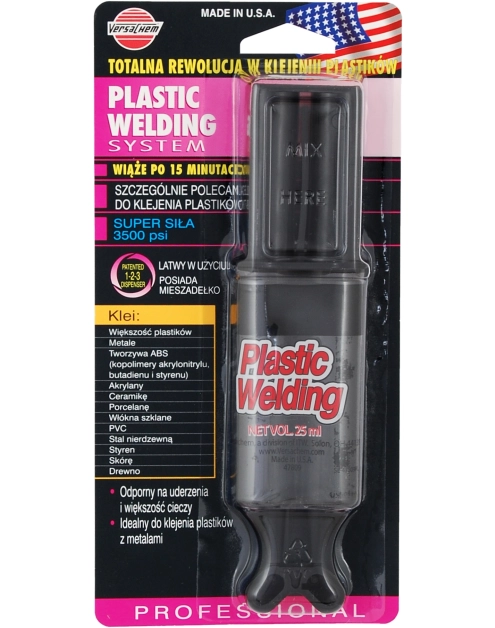 Zdjęcie: Klej w strzykawce Plastic Weldind 25ml PROFAST