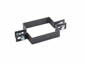 Obejma pośrednia 100x100 mm ocynk+ ral7016 struktura POLBRAM