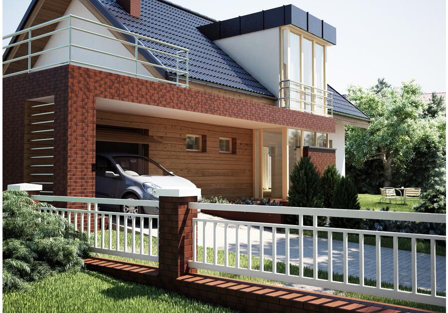 Zdjęcie: Płytka elewacyjna Burgund cieniowana 24,5x6,5 cm CERRAD