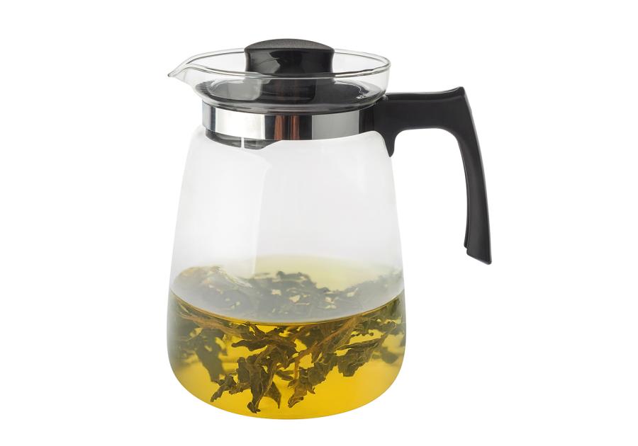 Zdjęcie: Dzbanek szklany do gorących napojów 1500 ml czarny ALTOM DESIGN