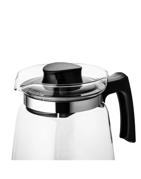 Zdjęcie: Dzbanek szklany do gorących napojów 1500 ml czarny ALTOM DESIGN