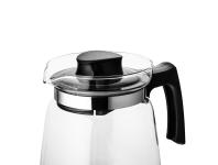 Zdjęcie: Dzbanek szklany do gorących napojów 1500 ml czarny ALTOM DESIGN