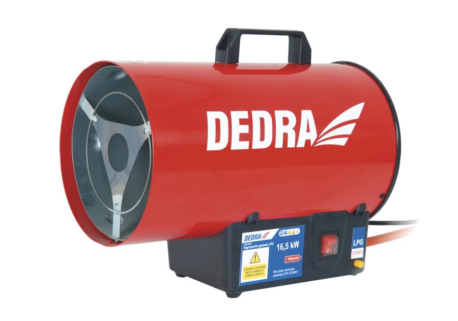 Zdjęcie: Nagrzewnica gazowa 16,5 kW DEDRA