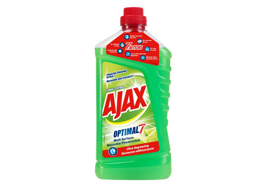 Zdjęcie: Płyn czyszczący uniwersalny 1 L pomarańcza-cytryna AJAX