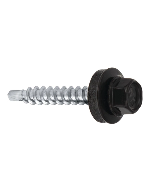 Zdjęcie: Wkręty do blachy farmery 4,8x25 mm czarne WKRĘT-MET