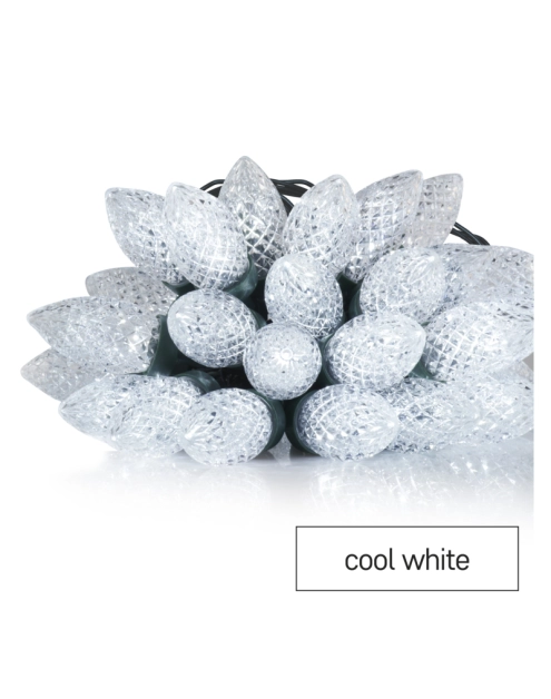 Zdjęcie: Lampki choinkowe LED Classic Chain, szyszki, 50 LED 9,8 m, zimna biel, IP44 EMOS
