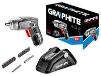 Zdjęcie: Wkrętak akumulatorowy 3.6V, Li-Ion/1.3Ah, z bazą GRAPHITE