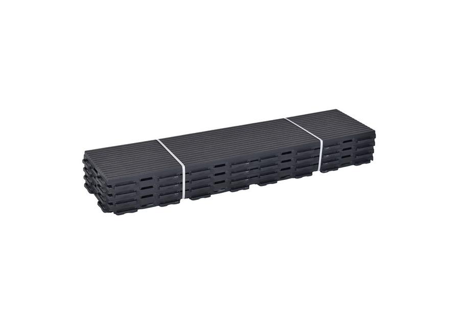 Zdjęcie: Deska tarasowa 60x15x1,8 cm - antracyt 4 szt. w zestawie OŁER