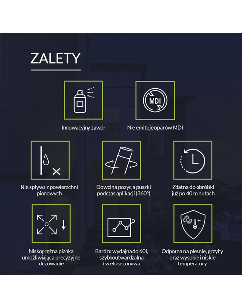 Zdjęcie: Piana wężykowa wielosezonowa Lexy 20 300 ml TYTAN PROFESSIONAL