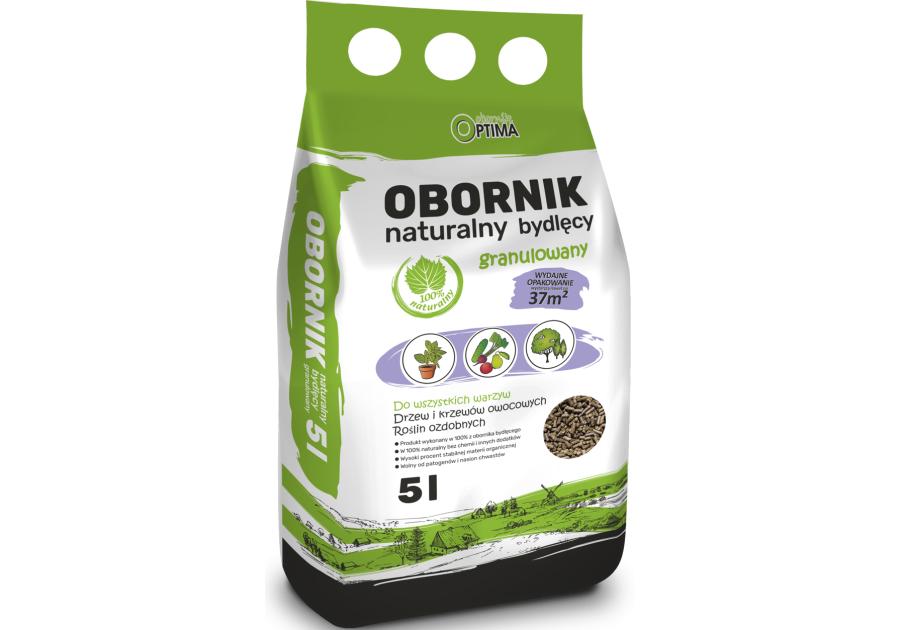 Zdjęcie: Obornik naturalny bydlęcy granulowany Optima 5L BIOVITA