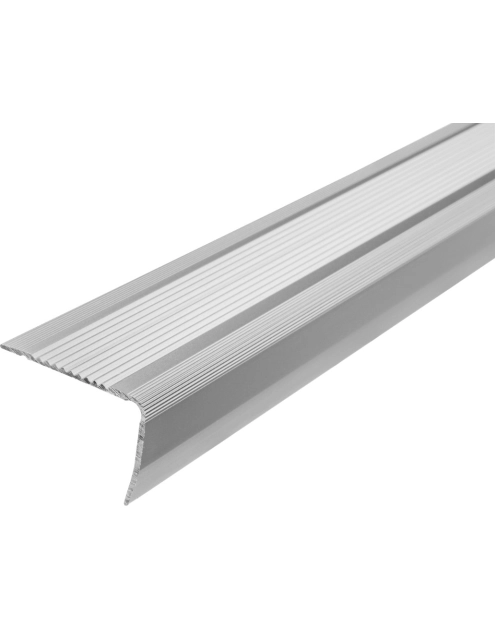 Zdjęcie: Profil schodowy ryflowany 40x25 mm - 1 m srebrny CEZAR