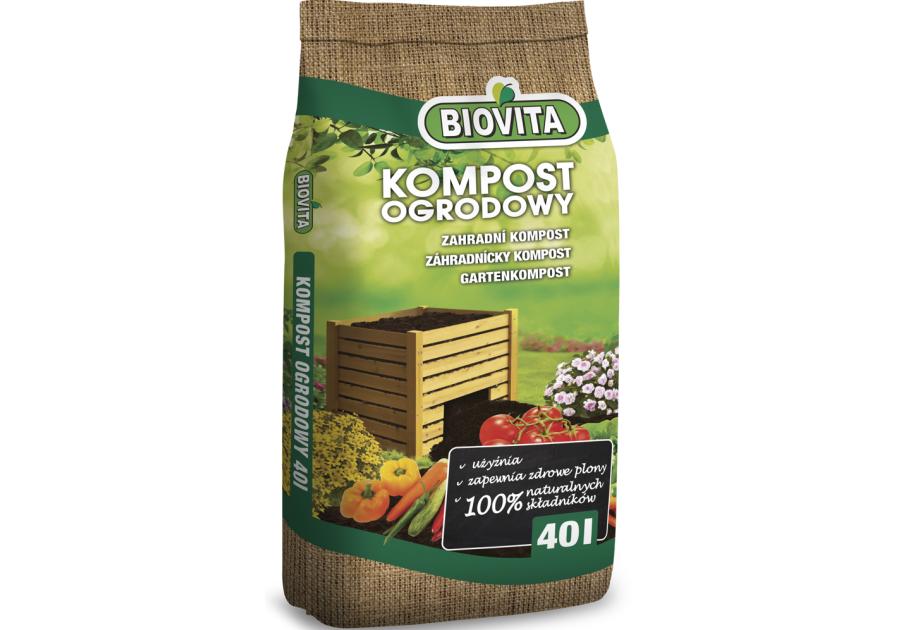 Zdjęcie: Kompost ogrodowy 40 L BIOVITA