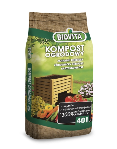 Zdjęcie: Kompost ogrodowy 40 L BIOVITA