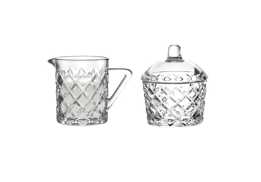 Zdjęcie: Zestaw Karo cukiernica 210 ml + mlecznik 200 ml ALTOM DESIGN