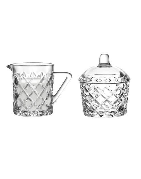 Zdjęcie: Zestaw Karo cukiernica 210 ml + mlecznik 200 ml ALTOM DESIGN