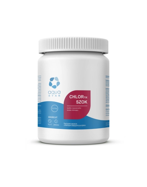 Zdjęcie: Środek chlorujący Chlortix Szok w granulacie 0,4 kg AQUA STAR
