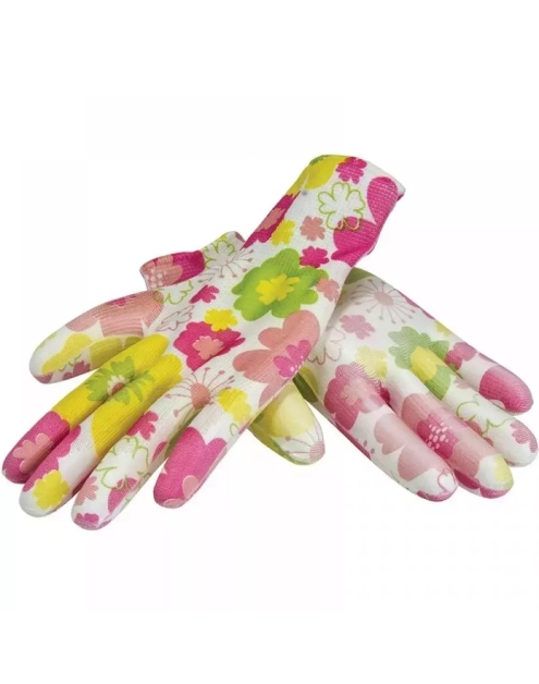 Zdjęcie: Rękawice ochronne PU damskie mix kolorów DEDRA