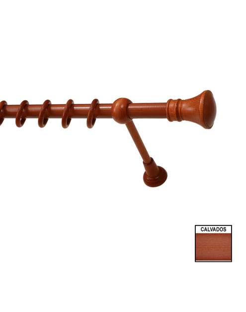 Zdjęcie: Karnisz pojedynczy Helios 160 cm calvados KARWEL