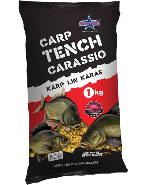 Zdjęcie: Zanęta karp/lin/karaś truskawka 1 kg STARFISH