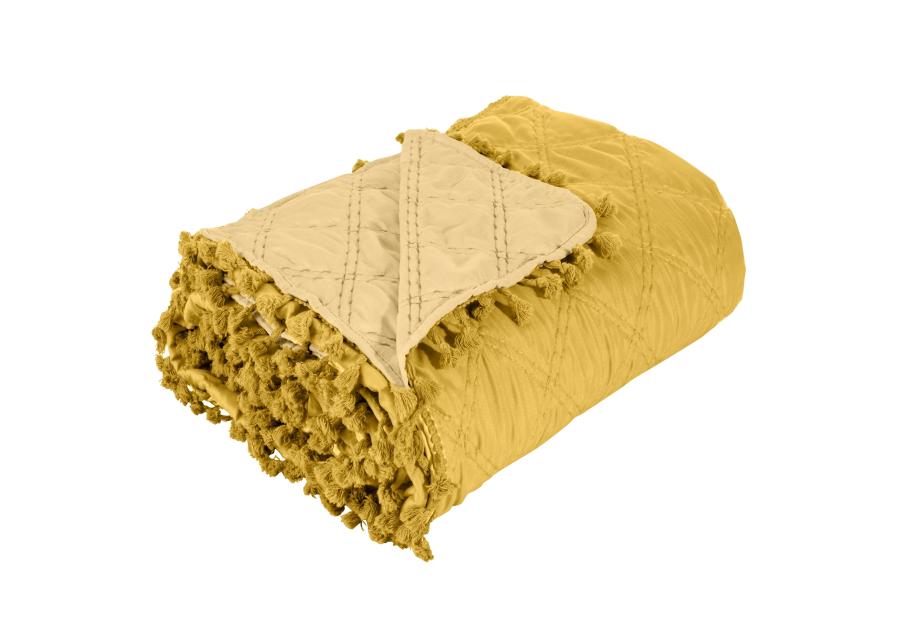 Zdjęcie: Narzuta Lelly 170x210 cm żółta EUROFIRANY