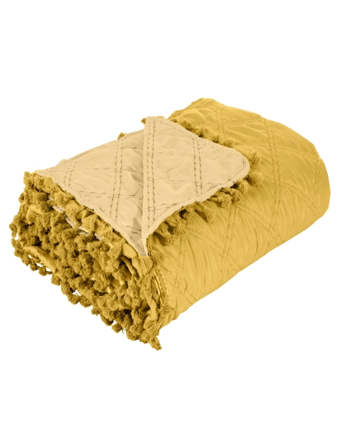 Zdjęcie: Narzuta Lelly 170x210 cm żółta EUROFIRANY