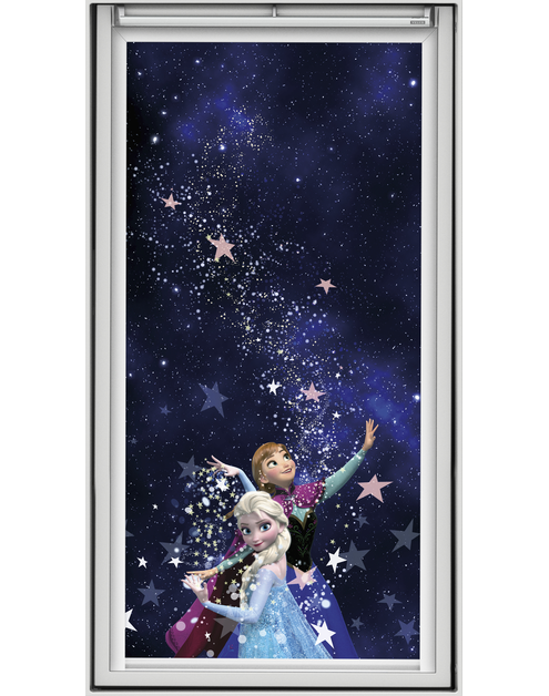 Zdjęcie: Roleta zaciemniająca manualna DKL MK08 4656S Disney VELUX