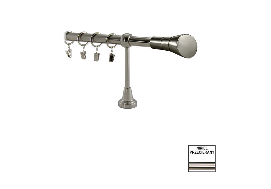 Zdjęcie: Karnisz podwójny Valentina fi 19 mm - 480 cm stella złoto KARWEL