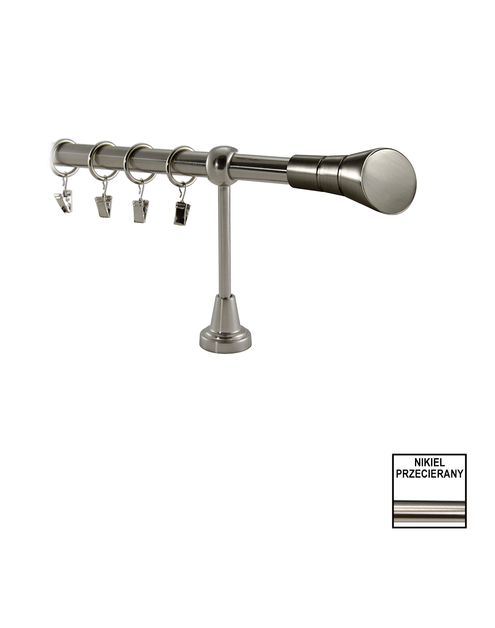 Zdjęcie: Karnisz podwójny Valentina fi 19 mm - 480 cm stella złoto KARWEL