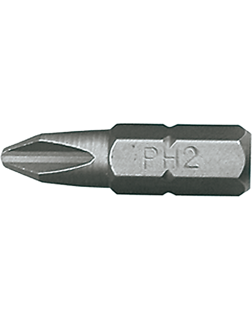 Zdjęcie: Końcówki wkrętakowe PH2 x 25 mm, 10 sztuk TOPEX