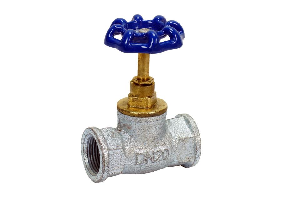 Zdjęcie: Zawór przelotowy prosty 3/4 ocynk TYCNER