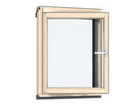 Zdjęcie: Okno kolankowe VFA 3068 drewniane otwierane na lewo, 78x95 cm VELUX