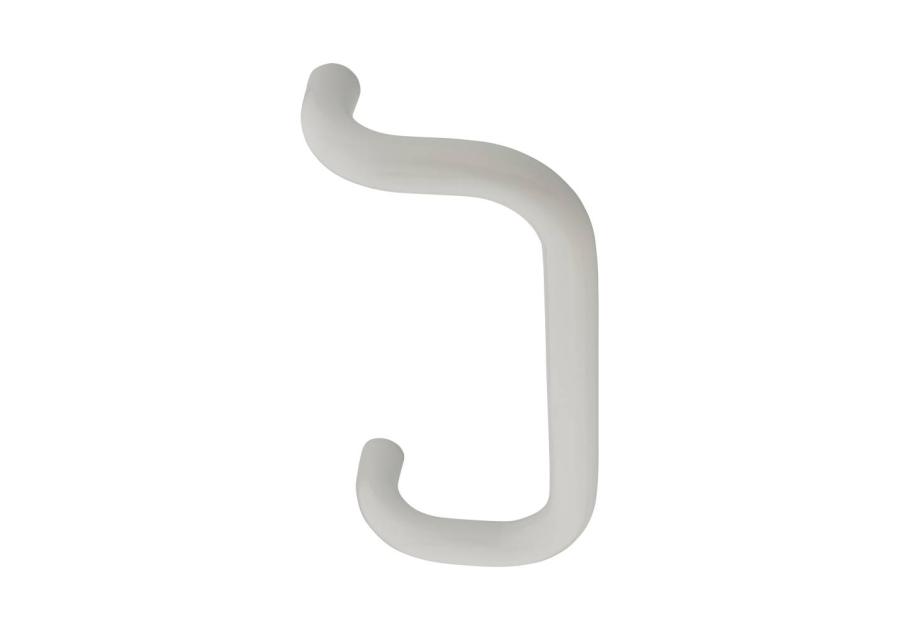 Zdjęcie: Pochwyt drzwiowy prostokątny 2-stronny 300x30 mm biały METRO